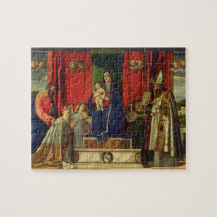 Madonna och barn (den Barbarigo altarpiecen) 1488 Pussel