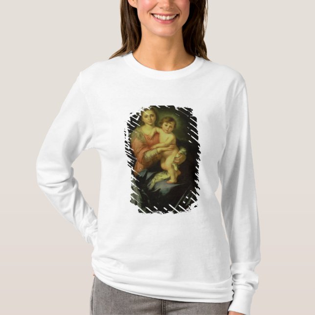 Madonna och barn, efter 1638 t shirt (Framsida)