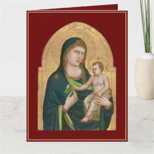 MADONNA OCH BARN: GIOTTO: 1337 TACK KORT