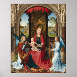 Madonna och barn - Hans Memling Fine Poster