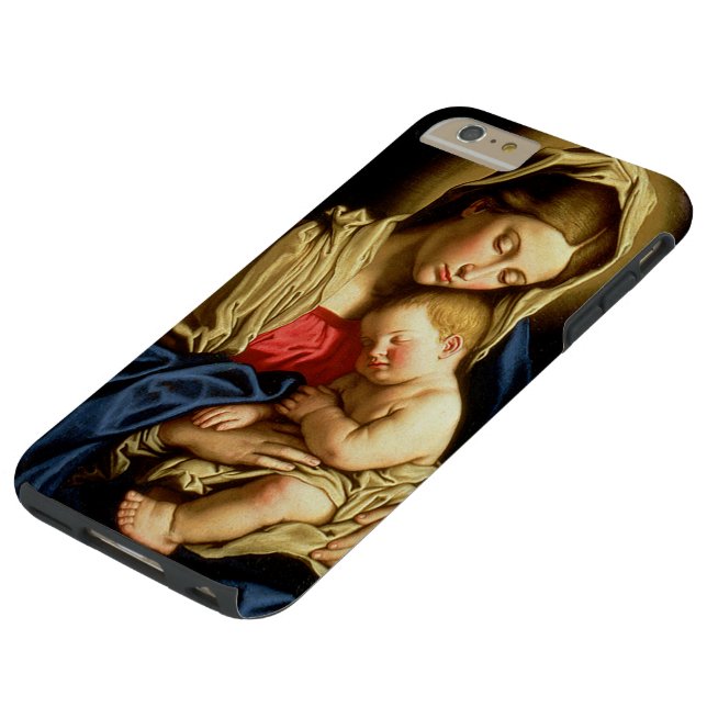 Madonna och barn Jesus - Sassoferrato Case-Mate iPhone Skal (Topp)