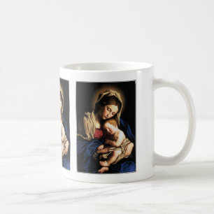 MADONNA OCH BARN KAFFEMUGG