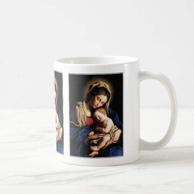 MADONNA OCH BARN KAFFEMUGG (Höger)