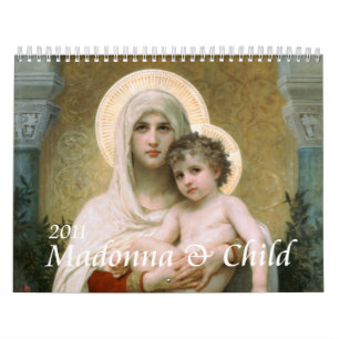 Madonna och barn kalender