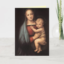 Madonna och barn kort