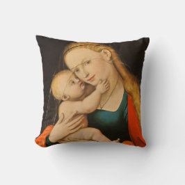 Madonna och barn kudde