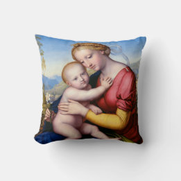 Madonna och barn kudde