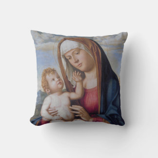 Madonna och barn kudde