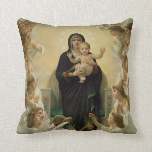 Madonna och barn kudde