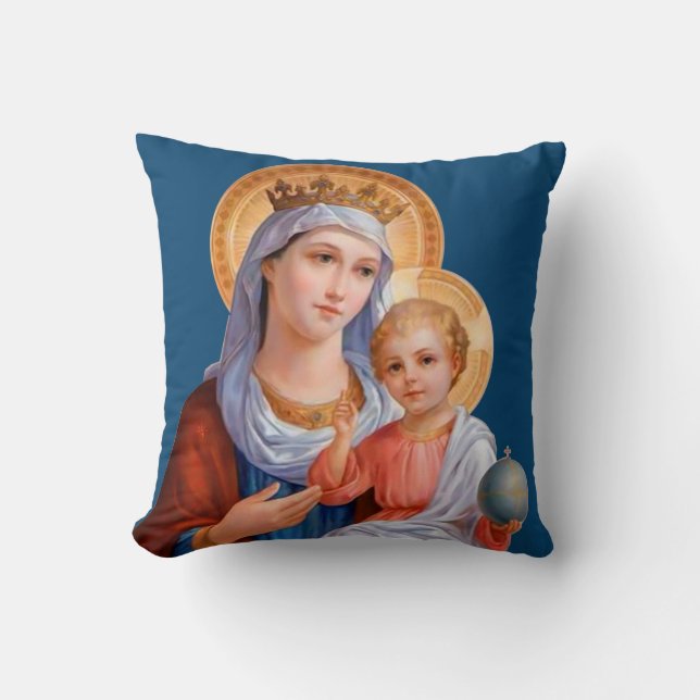 Madonna och barn kudde (Framsida)