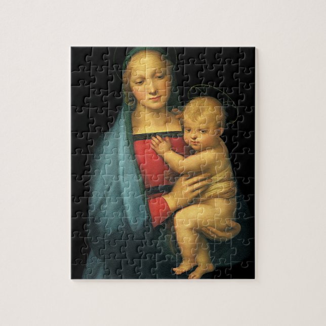 Madonna och barn, Madonna del Granduca av Raphael Pussel (Vertikal)