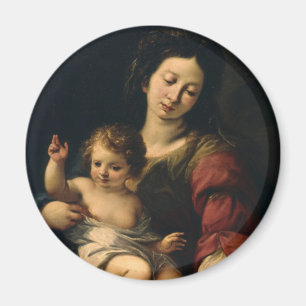 Madonna och barn magnet