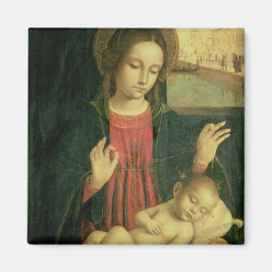 Madonna och barn magnet
