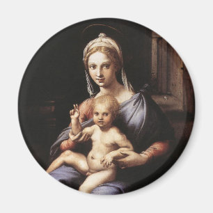Madonna och barn magnet