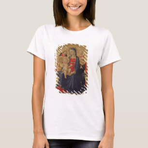 Madonna och barn med änglar, c.1467 (olja förser tröja