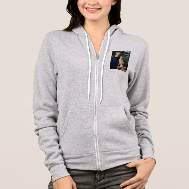 Madonna och barn med Mjölk Soppa - Gerard David - T Shirt (Framsida)