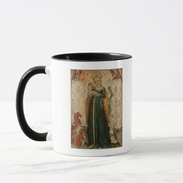 Madonna och barn med öron av maj, 1440-50 mugg (Vänster)