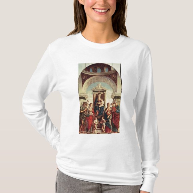 Madonna och barn med Saints Tröja (Framsida)