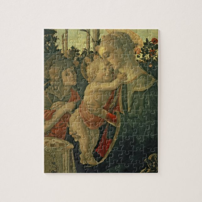 Madonna och barn med St John det baptistiskt (den Pussel (Vertikal)