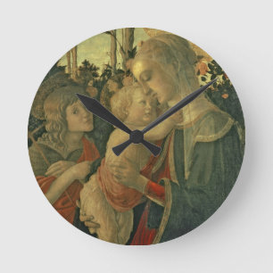 Madonna och barn med St John det baptistiskt (den Rund Klocka