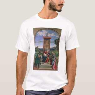 Madonna och barn med St John det baptistiskt och Tee Shirt