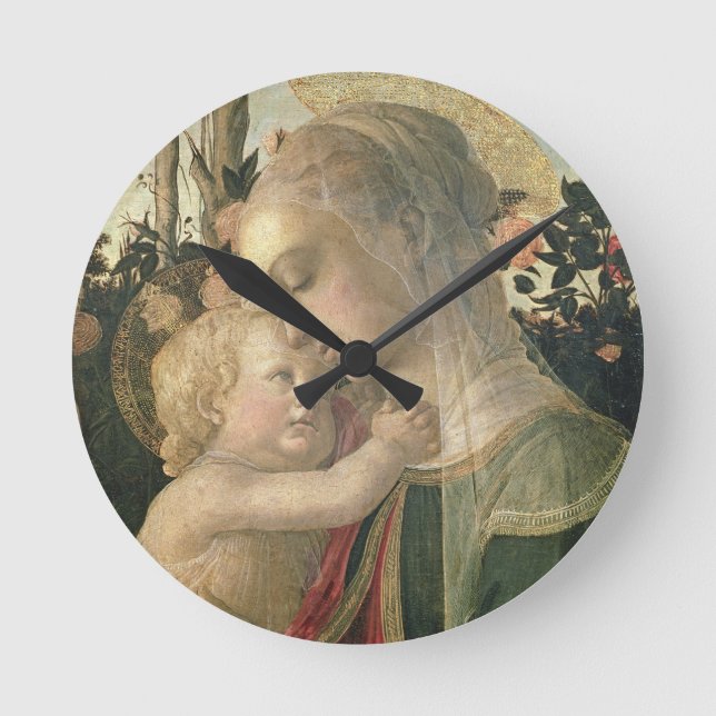 Madonna och barn med St John det baptistiskt, Rund Klocka (Framsida)