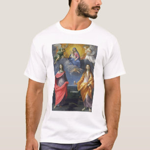 Madonna och barn med St. Lucy och Mary Magdalene Tröja