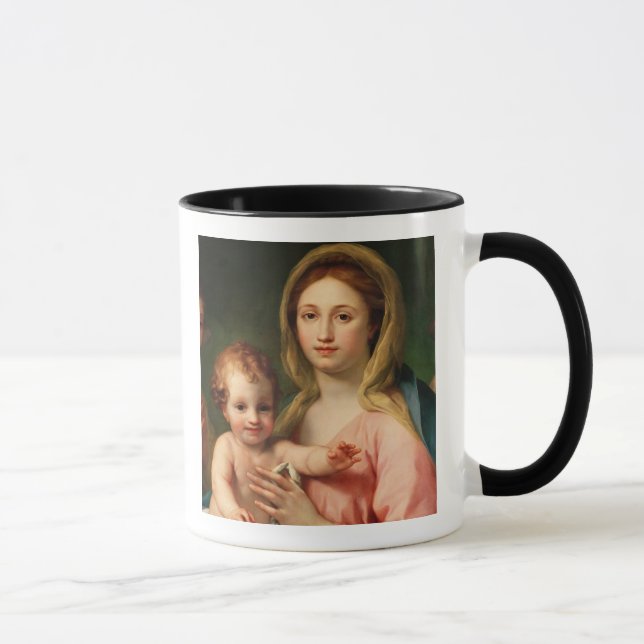 Madonna och barn med två änglar, 1770-73 mugg (Höger)