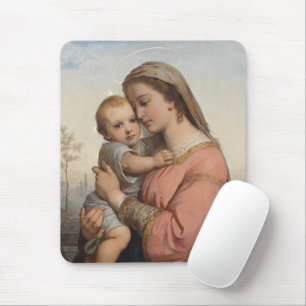 Madonna och barn musmatta