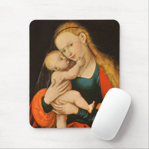 Madonna och barn musmatta