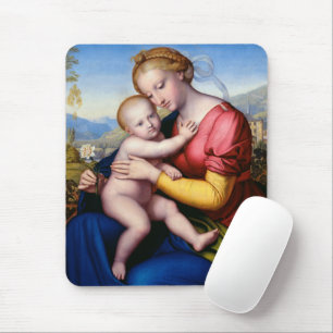 Madonna och barn musmatta