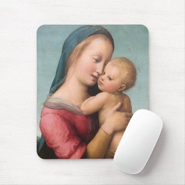 Madonna och barn musmatta (Med mus)