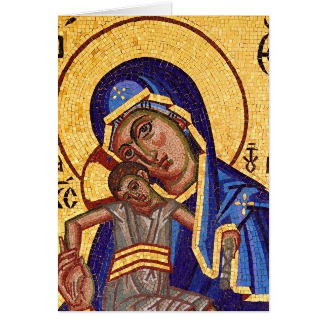 madonna och barn OBS kort (Framsidan)