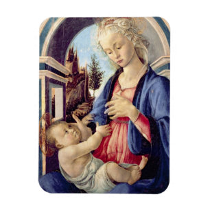 Madonna och barn (panel) 2 magnet