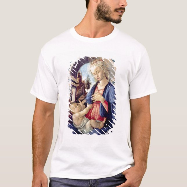 Madonna och barn (panel) 2 tee shirt (Framsida)