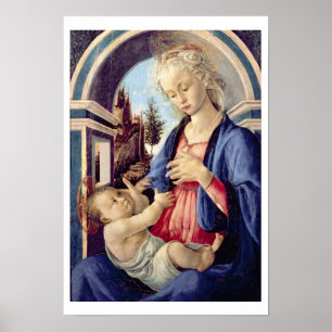 Madonna och barn (panel) 3 poster