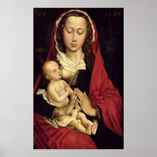 Madonna och barn poster