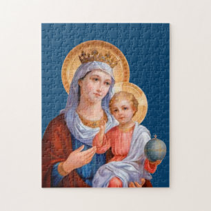 Madonna och barn pussel