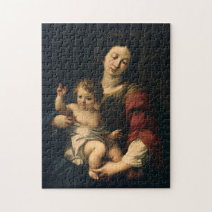 Madonna och barn pussel