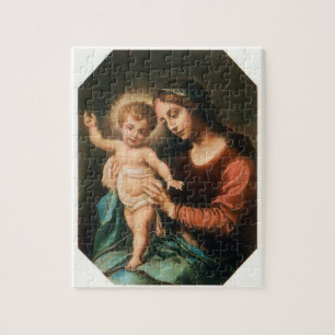 Madonna och barn pussel
