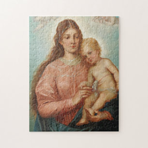 Madonna och barn pussel