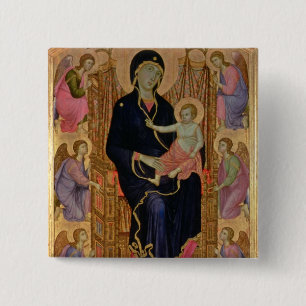 Madonna och barn (Rucellai Madonna) 1285 (tempera Knapp