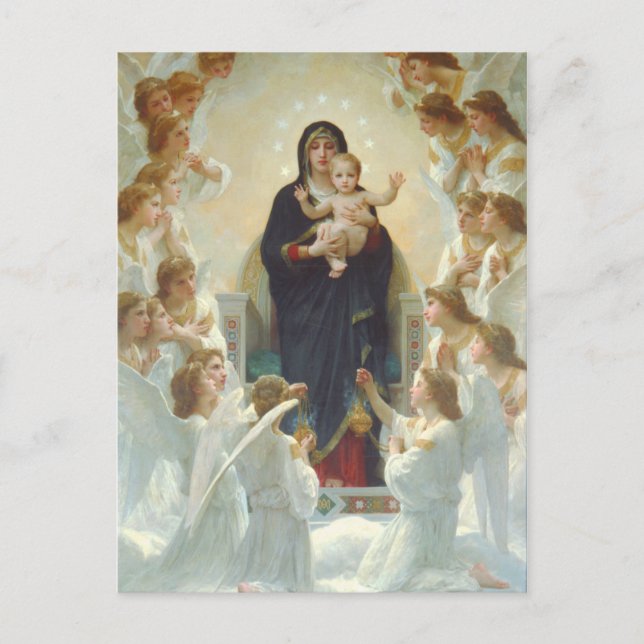 Madonna och barn vykort (Framsida)