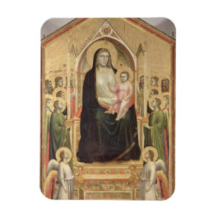 Madonna och barnet installerar, c.1300-03 magnet