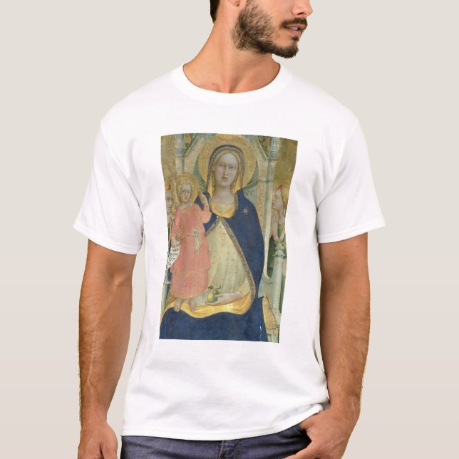 Madonna och barnet installerar med Saints, Tröja (Framsida)