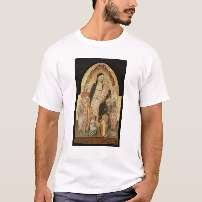 Madonna och barnet installerar tröja (Framsida)