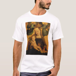 Madonna och barnet krönade vid två änglar, c.15 tröja