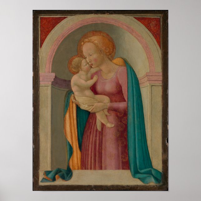 Madonna och barnet poster (Framsidan)