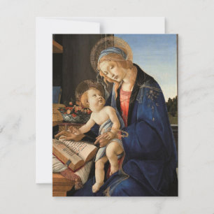 Madonna och barnjulkort