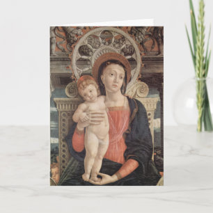 Madonna och barnkort helgkort